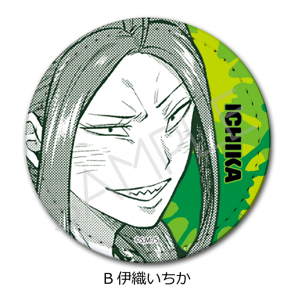 『一勝千金』レザーバッジ B 伊織いちか