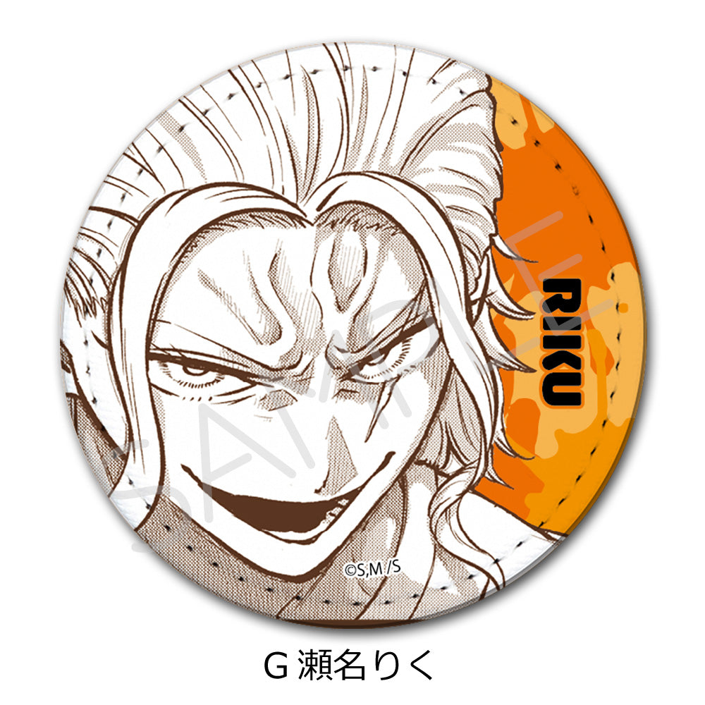 『一勝千金』レザーバッジ G 瀬名りく