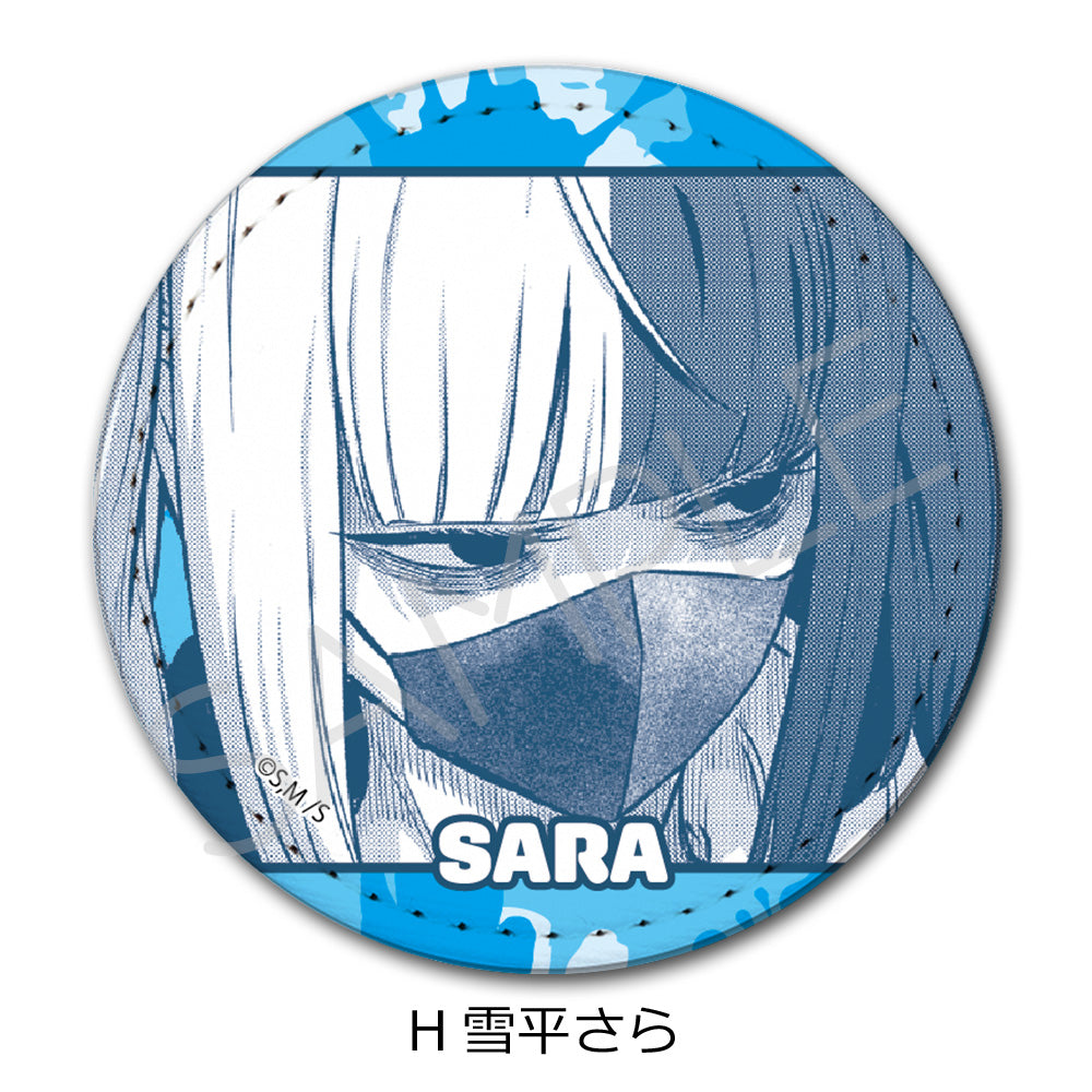 『一勝千金』レザーバッジ H 雪平さら