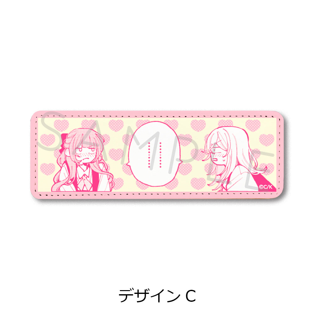 『恋せよまやかし天使ども』レザーバッジ(ロング) デザインC
