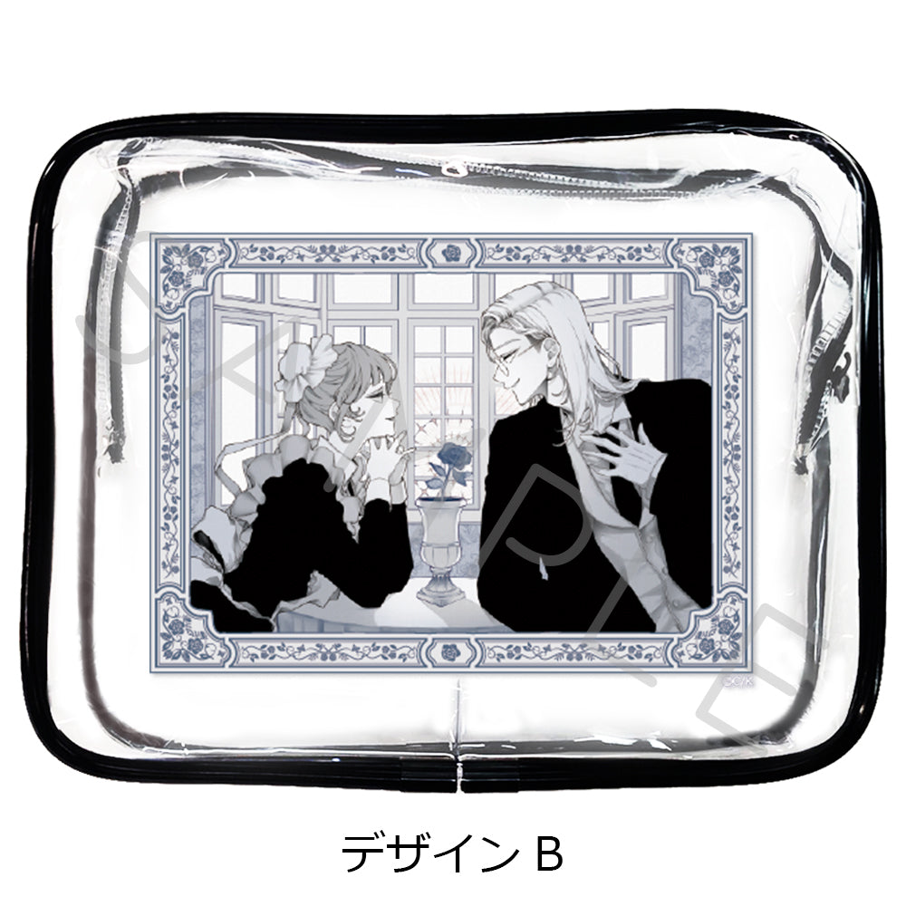 『恋せよまやかし天使ども』クリアポーチ デザインB