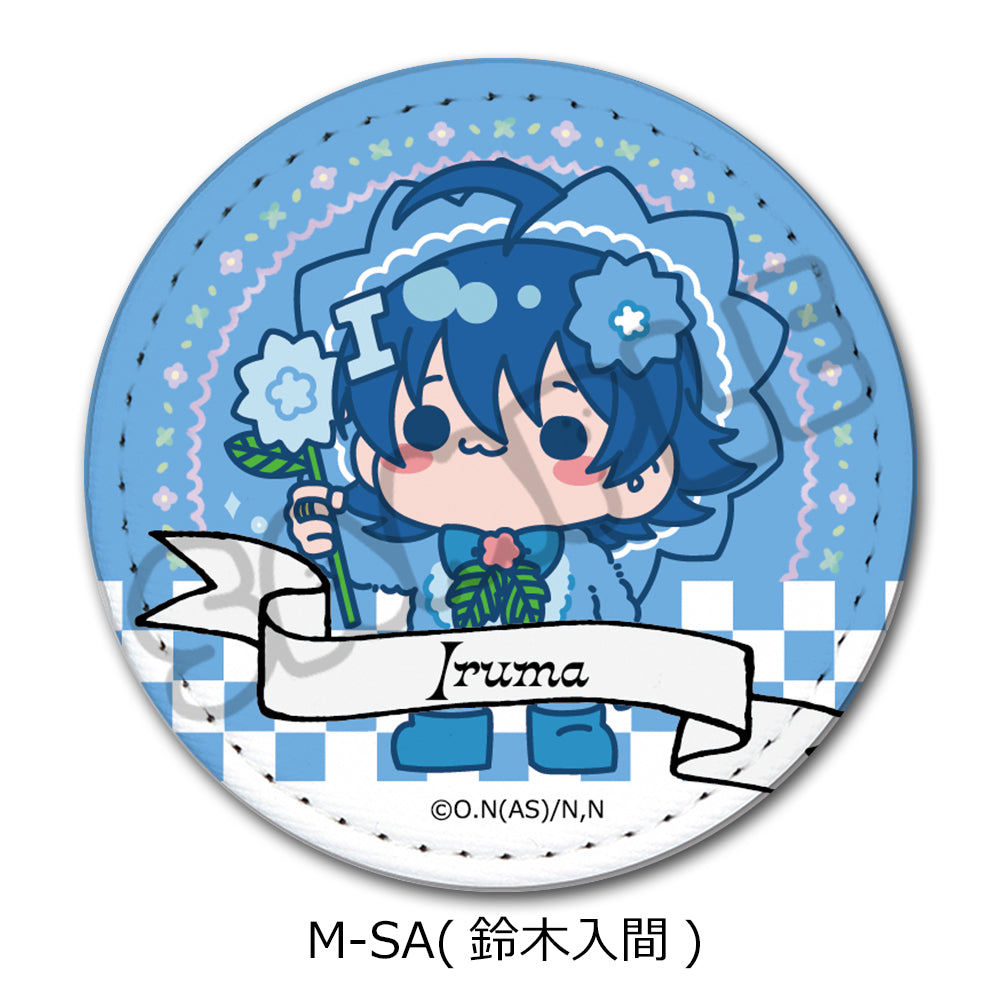『魔入りました!入間くん』第2弾 レザーバッジ(丸形) M-SA 鈴木入間