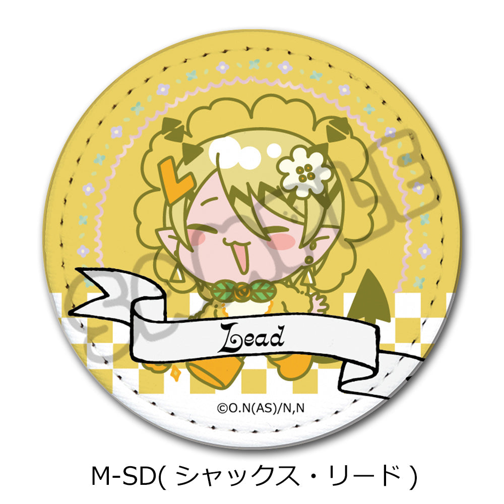 『魔入りました!入間くん』第2弾 レザーバッジ(丸形) M-SD シャックス・リード
