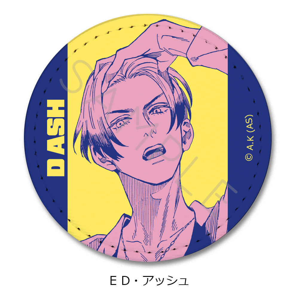 『冥王の柘榴』レザーバッジ(丸形) E D・アッシュ