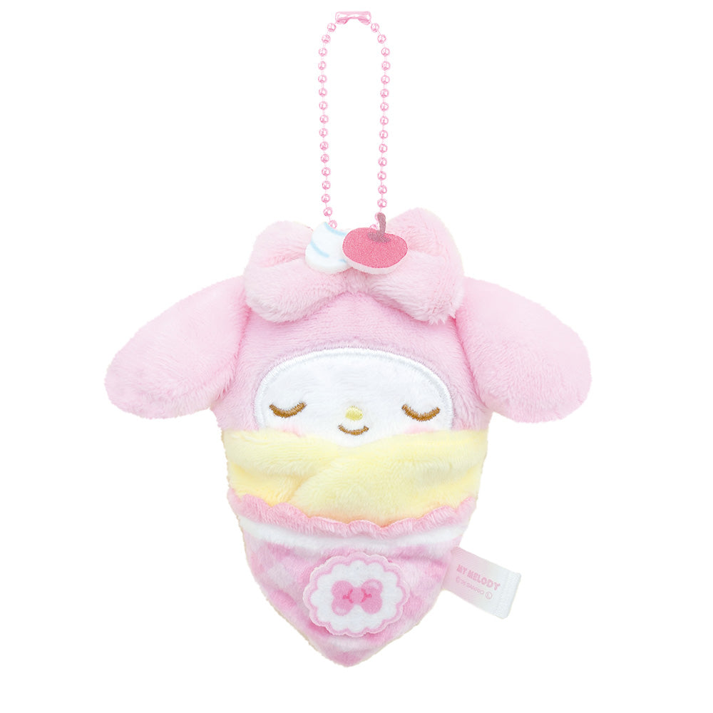 『サンリオキャラクターズ』Fancy Snacks & Sweets クレープおくるみマスコット マイメロディ 8203-618