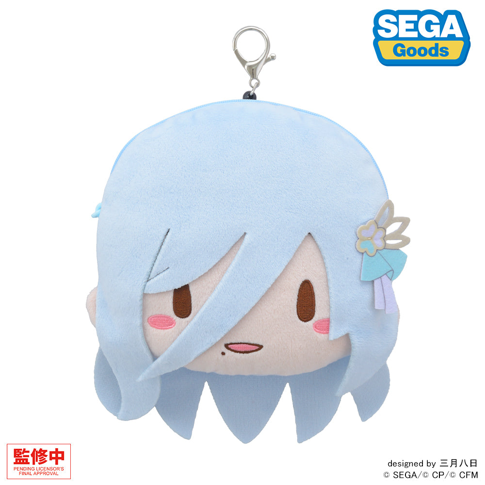 『プロジェクトセカイ カラフルステージ! feat. 初音ミク』ふわぷち リール付きフェイスポーチ 日野森雫