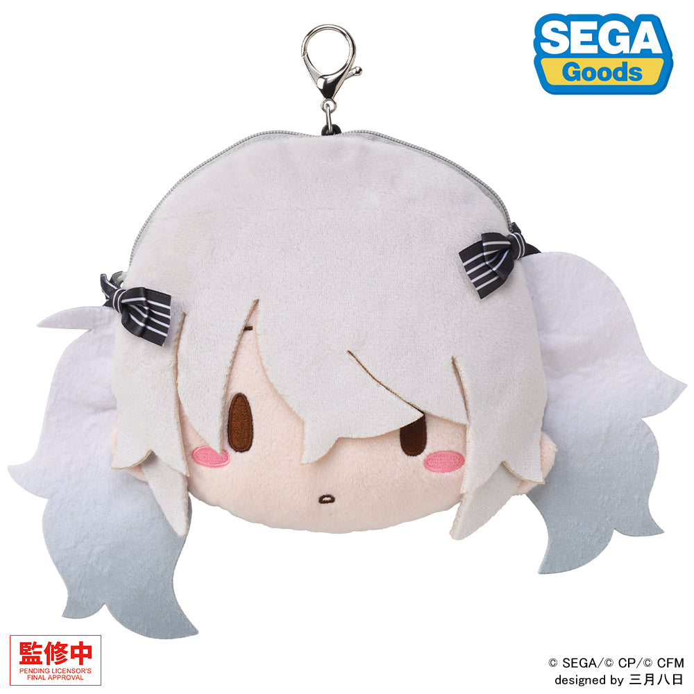 『プロジェクトセカイ カラフルステージ! feat. 初音ミク』ふわぷち リール付きフェイスポーチ 誰もいないセカイの初音ミク