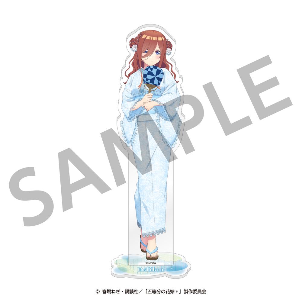 五等分の花嫁 ワンピース アクリルスタンド AnimeJapan　No.60 五等分の花嫁*』アクリルスタンド(三玖) <納涼Style>