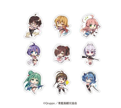 『ぬきたし THE ANIMATION』ランダムミニキャラステッカー【BOX】