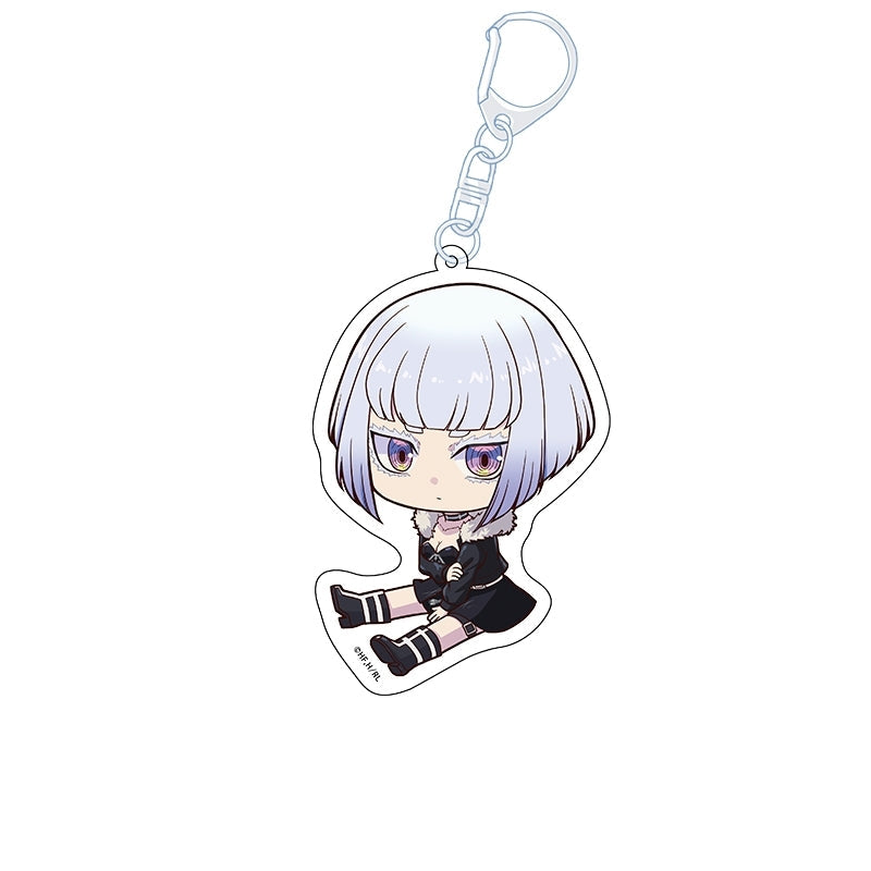 『ロックは淑女の嗜みでして』ぺたん娘アクリルキーホルダー 白矢環