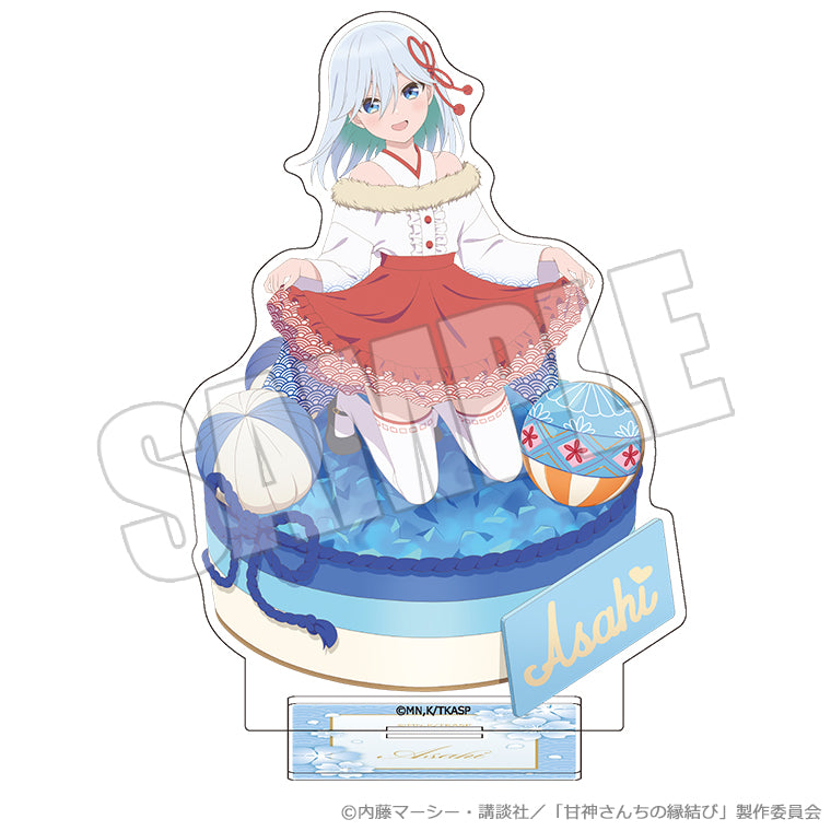 甘神さんちの縁結び』アクリルシート付きジオラマスタンド 巫女