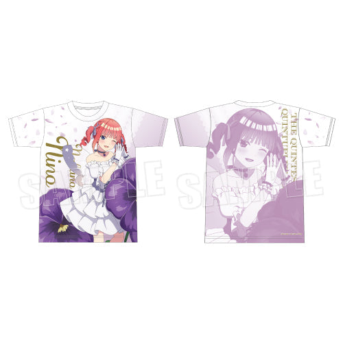 『五等分の花嫁∽』フルグラフィックTシャツ Flower Fairy Ver. 中野二乃