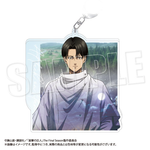『進撃の巨人』BIGアクリルキーホルダー Reflect Memories Ver. リヴァイ