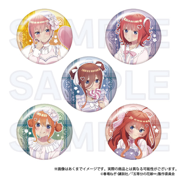 五等分の花嫁∽』トレーディング缶バッジ Märchen sisters ver. BOX