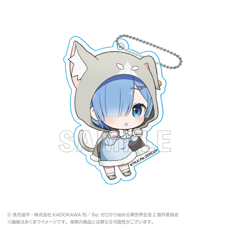 『Re:ゼロから始める異世界生活』アクリルキーホルダー(パックフード付きマントVer.) レム【202506再販】