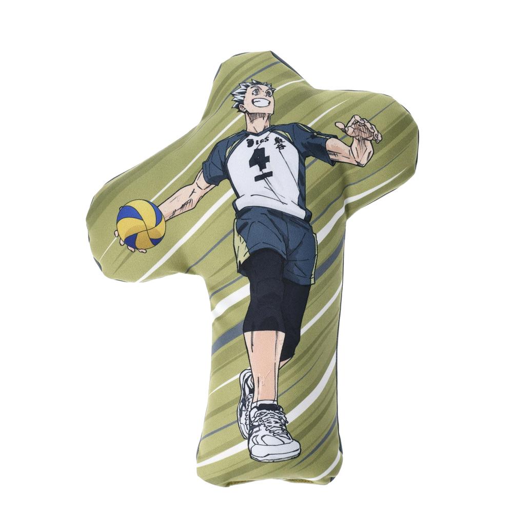 『ハイキュー!!』ダイカットミニクッション 描き下ろし 木兎光太郎