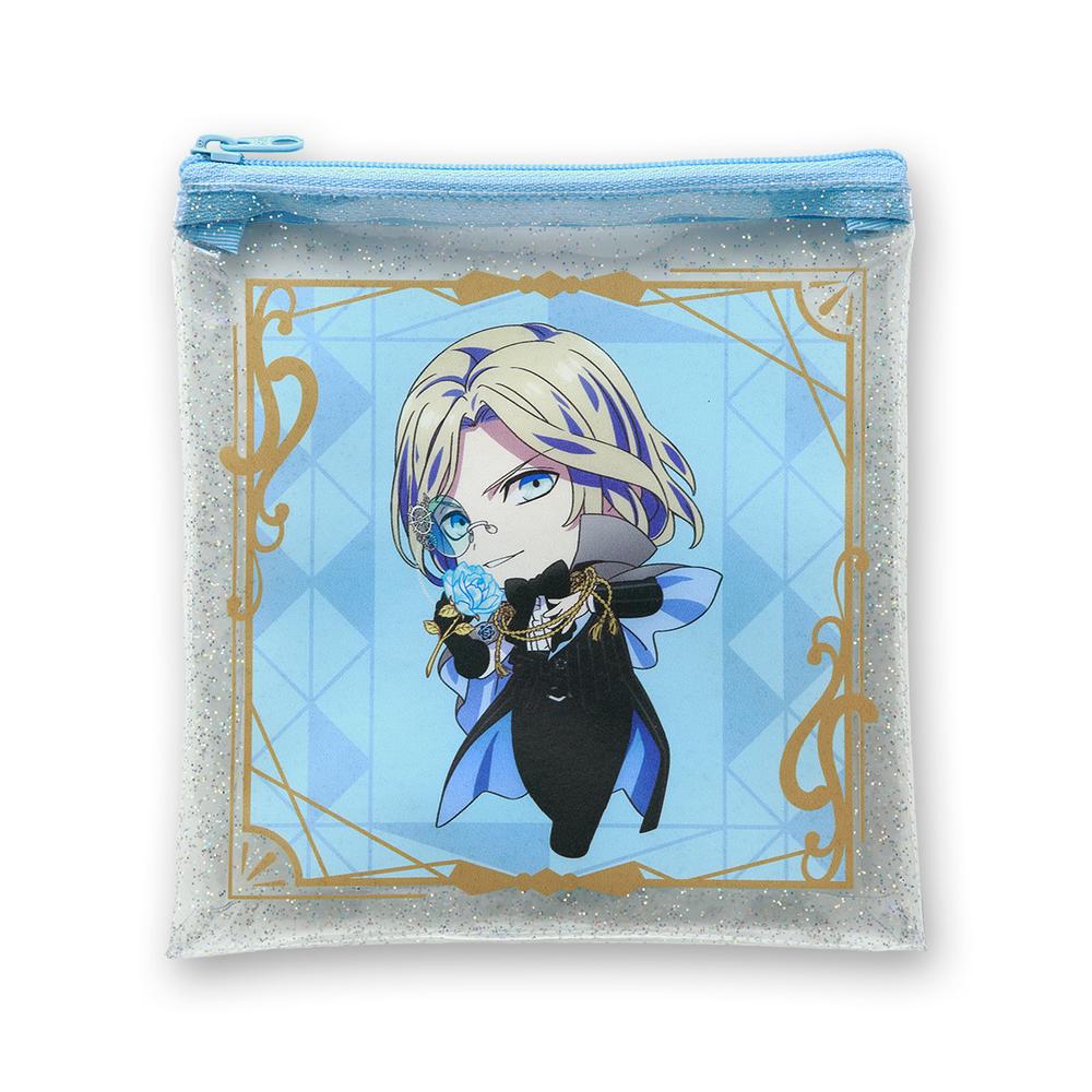 『うたの☆プリンスさまっ♪ TABOO NIGHT XXXX』ラメ入りクリアポーチ カミュ