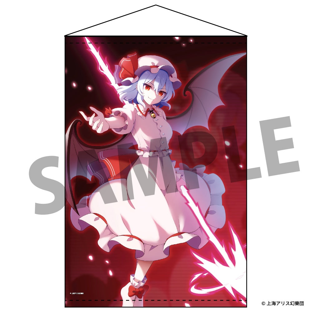 『東方Project』B2タペストリー 86 レミリア・スカーレット illust.60枚