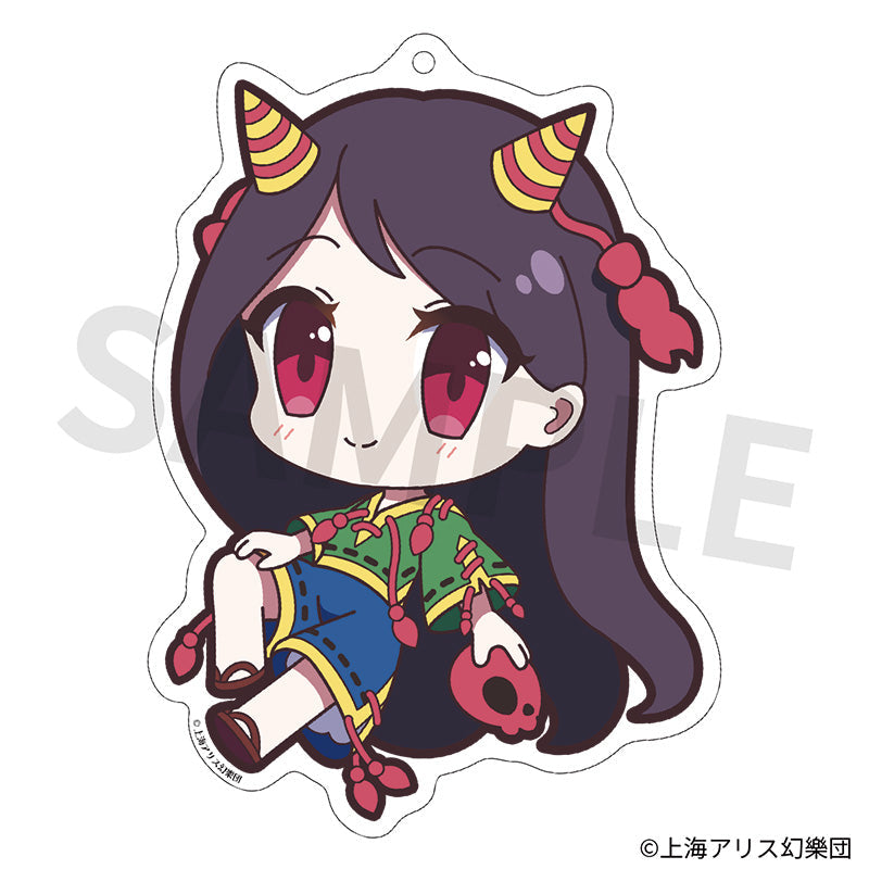 『東方Project』アクリルキーホルダー ゆるっととうほう 188 日白残無