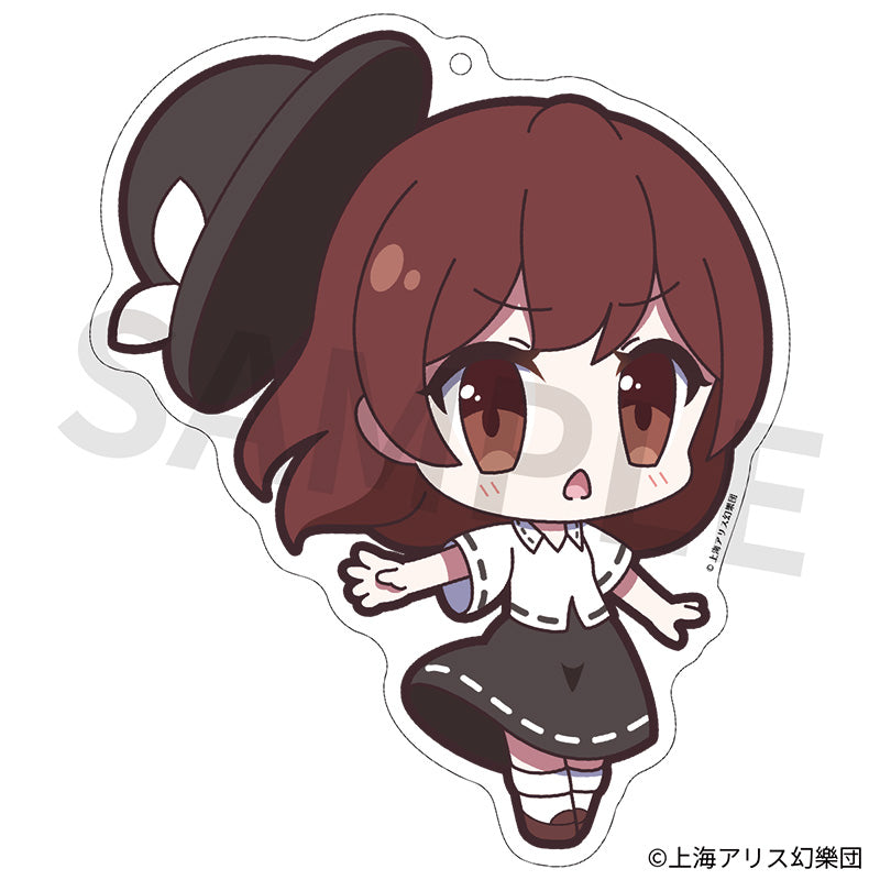 『東方Project』アクリルキーホルダー ゆるっととうほう 189 宇佐見蓮子 七夕坂夢幻能Ver.