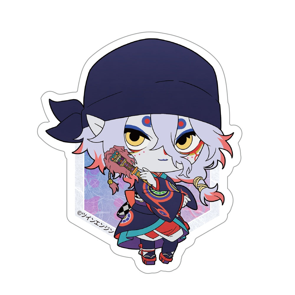 モノノ怪 第二章 火鼠』ダイカットステッカー 薬売りA(描き