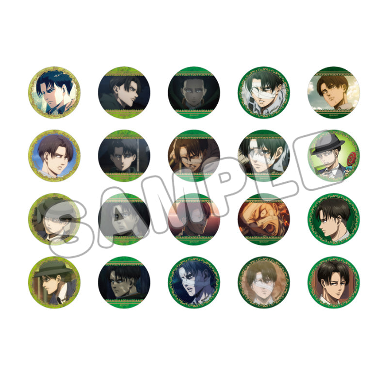 【おトク】 進撃の巨人』缶バッジ20個セット JP Store Anime – リヴァイ ピンズ・ピンバッジ・缶バッジ