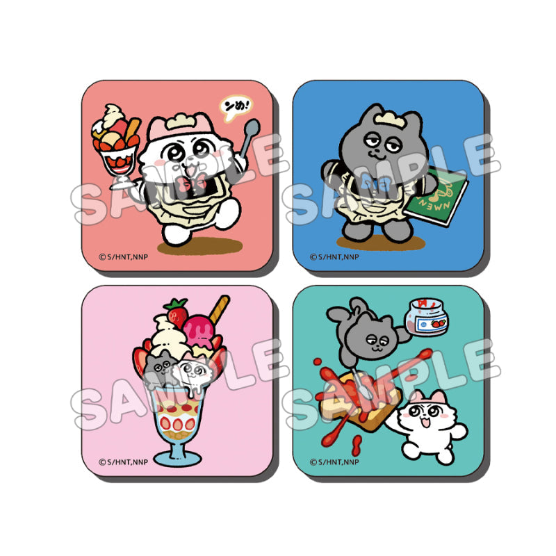 『ンめねこ』アクリルマグネット4個セット