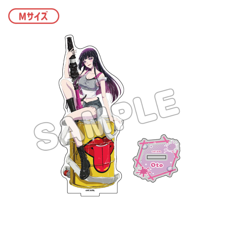 ロックは淑女の嗜みでして　黒鉄音羽　缶バッジ　48個セット　ロックレディ ONKYO DIRECT｜「ロックは淑女の嗜みでして」描き下ろしイラスト