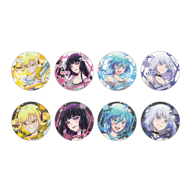 ロックは淑女の嗜みでして　白矢環　缶バッジ　48個セット　ロックレディ 白矢環 65mm缶バッジ [ロックは淑女の嗜みでして] | 二次元
