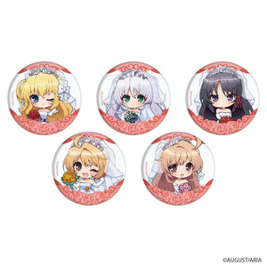 『FORTUNE ARTERIAL』缶バッジ01/ウェディングドレスver. BOX(全5種)(ミニキャライラスト)