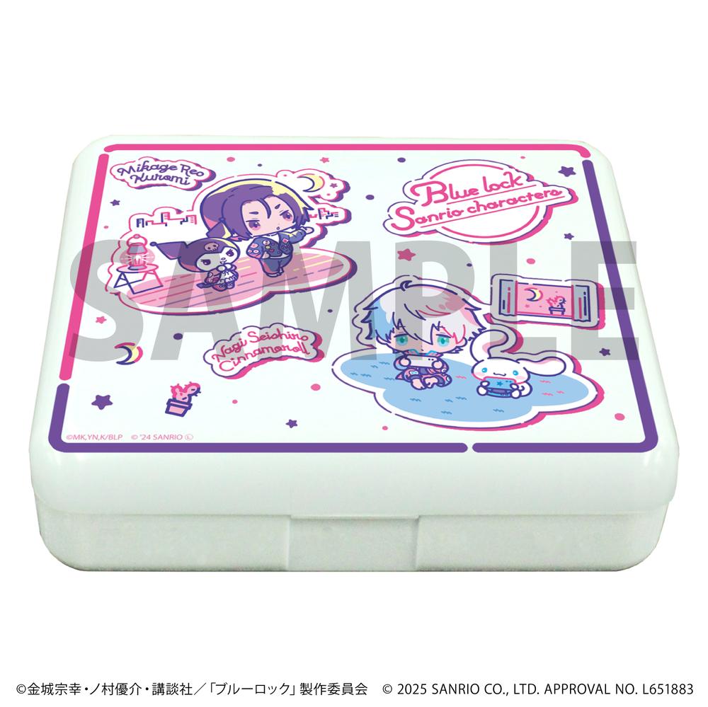 『ブルーロック×サンリオキャラクターズ』小物ケース09/デザインA(コラボイラスト)