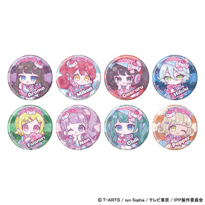 『プリパラ』ホログラム缶バッジ(57mm)03/BOX(全8種)(ミニキャライラスト)