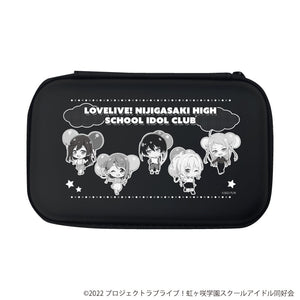 『ラブライブ!虹ヶ咲学園スクールアイドル同好会』モバイルアクセサリーケース02/侑&歩夢&愛&せつ菜&嵐珠 おでかけver.(ミニキャライラスト)