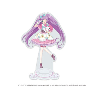 『プリパラ10周年×サンリオキャラクターズ』アクリルスタンド01/真中らぁら×マイメロディ(等身イラスト)