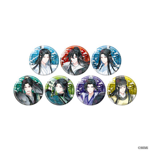 (1A) 魔道祖師 缶バッジ 2020 名台詞 vol.1 全8点 コンプリート 魔道祖師日本語版ラジオドラマ』描き下ろし 歩みver. トレーディング
