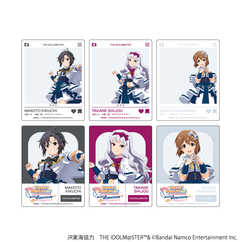 『JR東海×アイドルマスターシリーズ TR@VEL MEDLEY!!!!!! with THE IDOLM@STER』アクリルカード06/(全6種) コンプリートセット