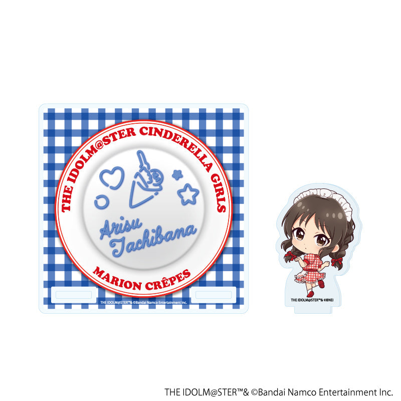 『アイドルマスター シンデレラガールズ』アクリルコースタースタンド09/橘ありす クレープ屋ver.(ミニキャライラスト)