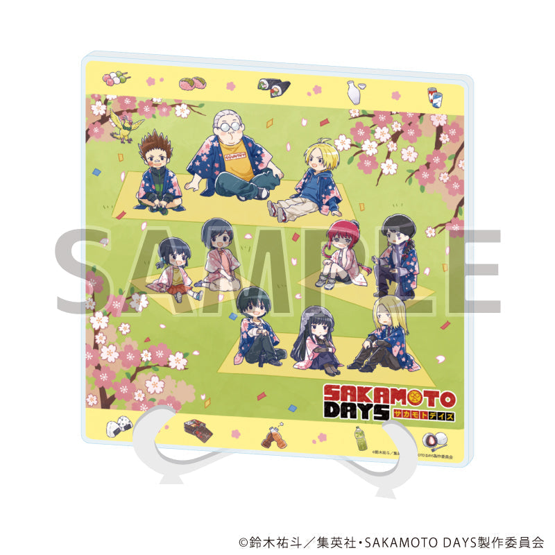 『SAKAMOTO DAYS』アクリルアートボード02/花見ver. (グラフアートイラスト)