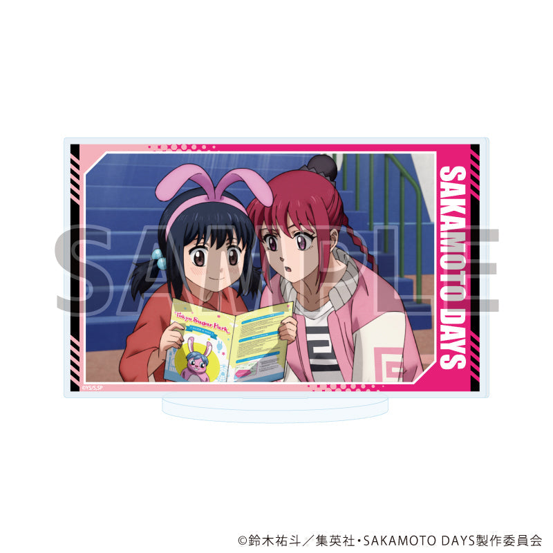 『SAKAMOTO DAYS』アクリルスタンド25/陸少糖&坂本花(場面写イラスト)