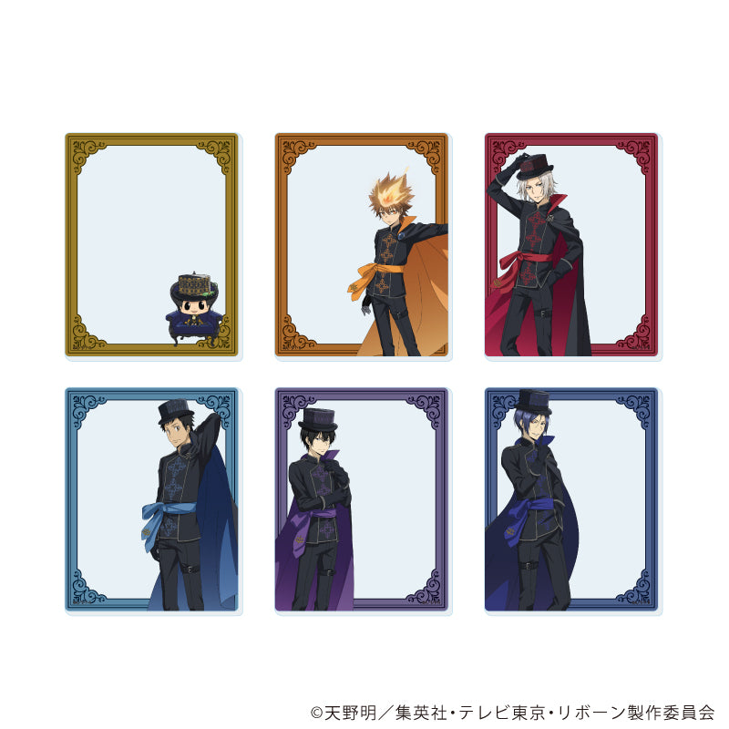『家庭教師ヒットマンREBORN!』アクリルカード09/ゴシックver. コンプリートセット(全6種)(描き下ろしイラスト)