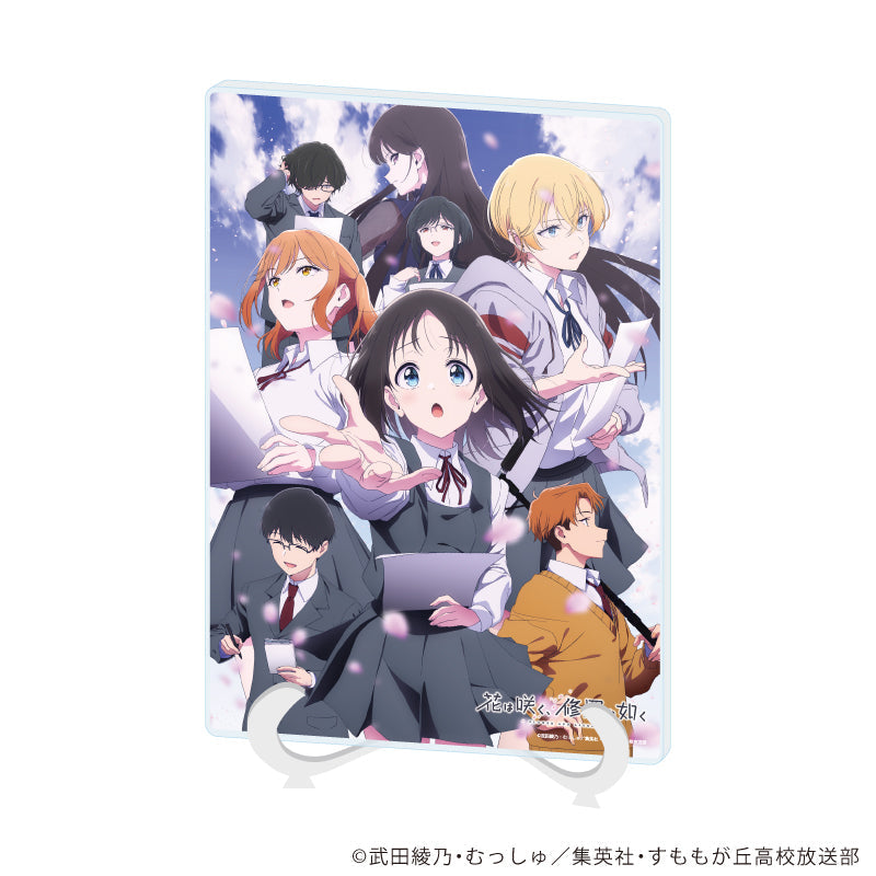 『花は咲く、修羅の如く』アクリルアートボード(A5サイズ)01/キービジュアル(公式イラスト)