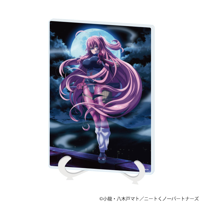 『ニートくノ一となぜか同棲はじめました』アクリルアートボード(A5サイズ)01/出浦白津莉(公式イラスト)