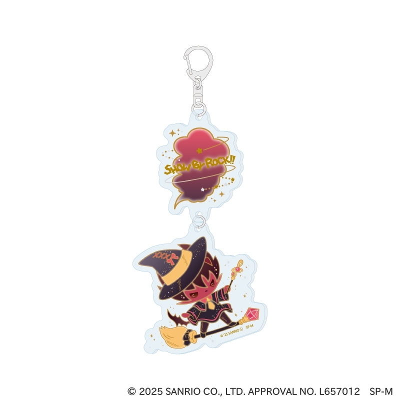 『SHOW BY ROCK!!』連結アクリルキーホルダー01/魔法使いver. クロウ(描き下ろしイラスト)