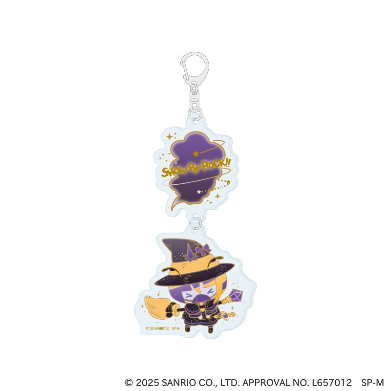 『SHOW BY ROCK!!』連結アクリルキーホルダー06/魔法使いver. ハッチン(描き下ろしイラスト)