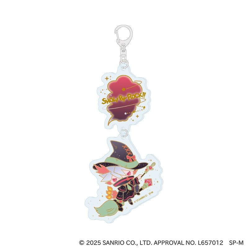 『SHOW BY ROCK!!』連結アクリルキーホルダー07/魔法使いver. ジョウ(描き下ろしイラスト)