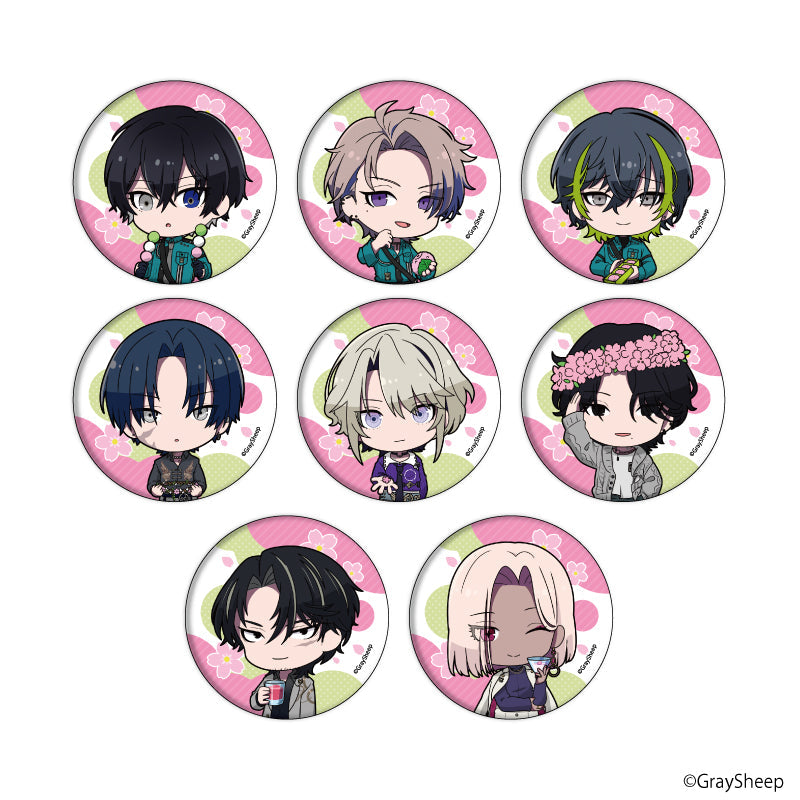Gray Sheep』缶バッジ01/BOX(全8種)(ミニキャライラスト