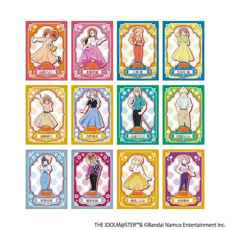 『アイドルマスターシリーズ×西武園ゆうえんち レトロフェス』L版ランダムブロマイド01/コンプリートセット(全12種)