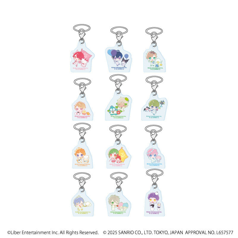 『A3!×Sanrio characters』めじるしチャーム01/S&S コンプリートセット(全12種)(ミニキャライラスト)