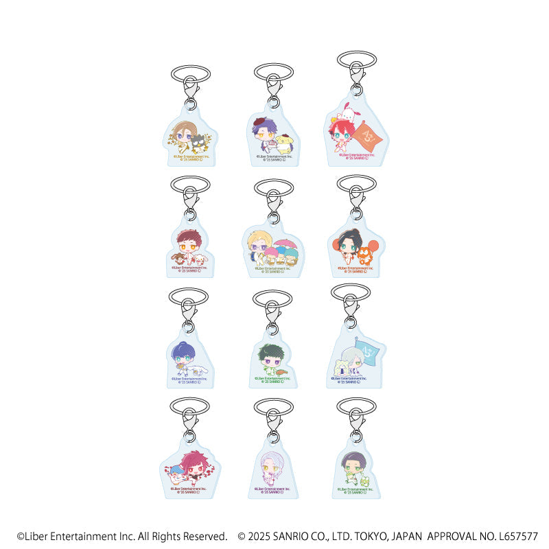 『A3!×Sanrio characters』めじるしチャーム02/A&W コンプリートセット(全12種)(ミニキャライラスト)
