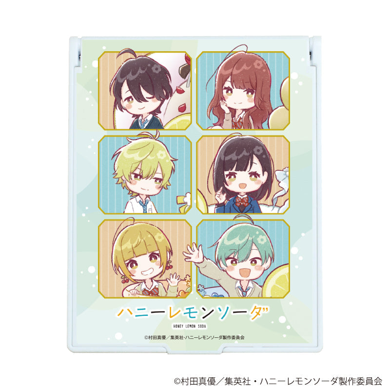 『ハニーレモンソーダ』デカキャラミラー03/集合デザイン(グラフアートイラスト)